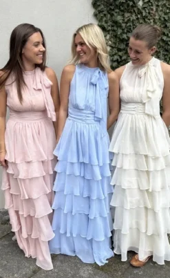 Neo Noir Kjole - Marli Chiffon - Rose