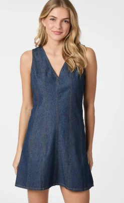 Neo Noir Kjole - Nava - Dark Blue