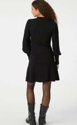 Neo Noir Kjole - Polli Rib - Black