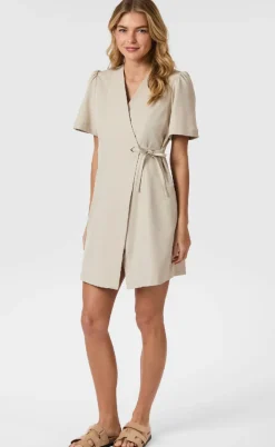 Neo Noir Kjole - Sendita - Sand