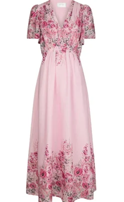Neo Noir Kjole - Serna Flower - Light Pink