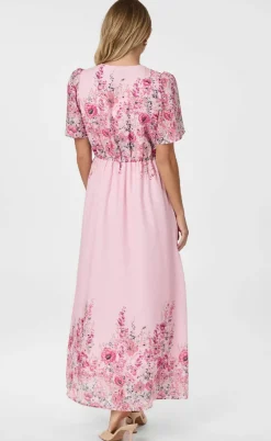 Neo Noir Kjole - Serna Flower - Light Pink