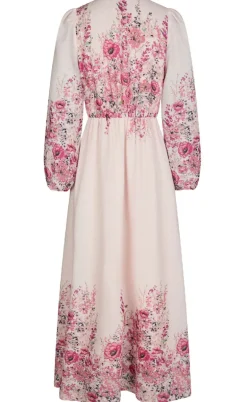 Neo Noir Kjole - Silfi Flower - Rose
