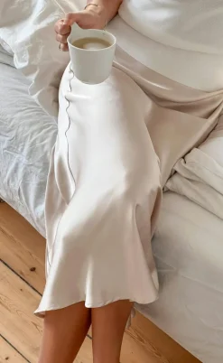 Neo Noir Nederdel - Bovary - Champagne