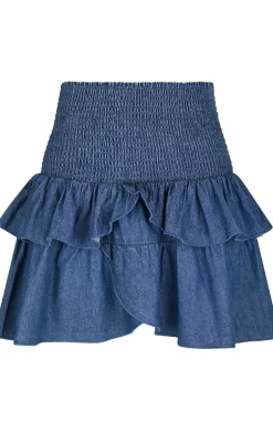 Neo Noir Nederdel - Carin Denim - Blue