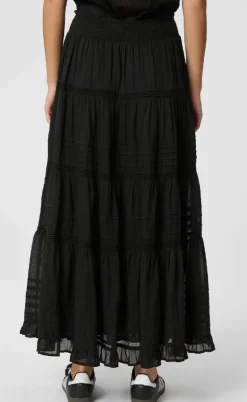 Neo Noir Nederdel - Felicia S Voile - Black