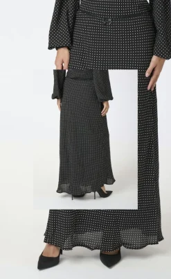 Neo Noir Nederdel - Lola Dot - Black