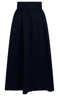 Neo Noir Nederdel - Yara Poplin - Black