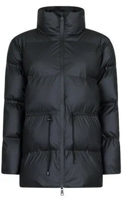 Neo Noir Puffer Jakke - Mayra - Black