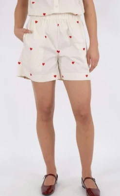 Neo Noir Shorts - Sakuri Hearts - Creme