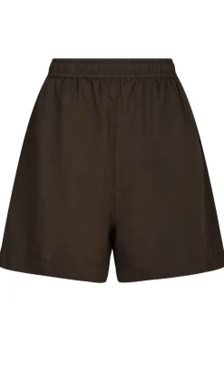 Neo Noir Shorts - Shala Linen - Dark Brown
