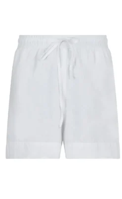 Neo Noir Shorts - Shea Linen - White