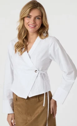 Neo Noir Skjorte - Salvia - White