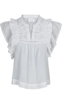 Neo Noir Top - Jayla - White