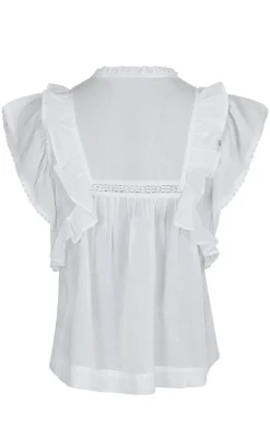 Neo Noir Top - Jayla - White