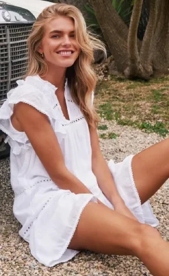 Neo Noir Top - Jayla - White