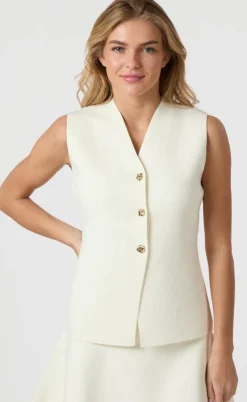 Neo Noir Vest - Sway Smooth - Off White