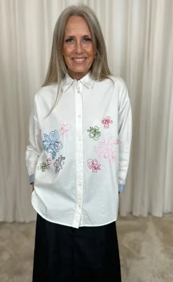 Nümph Bluse - Faith - Bright White