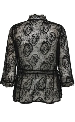 Nümph Bluse - Ibis - Caviar