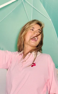 Nümph Bluse - Pippi Polo - Blush Bride