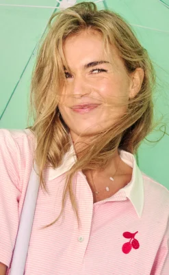 Nümph Bluse - Pippi Polo - Blush Bride