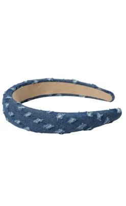 Nümph Hårbånd - Kyle - Medium Blue Denim