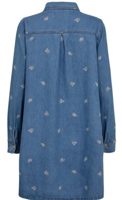 Nümph Kjole - Biza - Medium Blue Denim