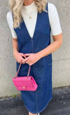 Nümph Kjole - Gigi - Dark Blue Denim