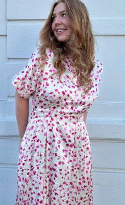 Nümph Kjole - Twinkle - Ecru