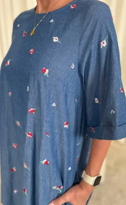 Nümph Kjole - Zira - Blueprint