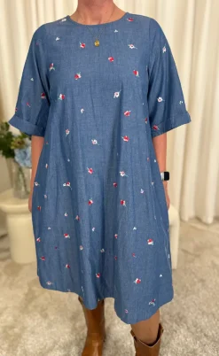 Nümph Kjole - Zira - Blueprint