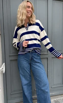 Nümph Pullover - Monique - Blueprint