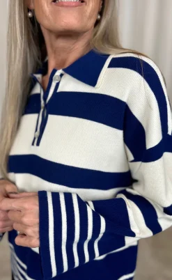 Nümph Pullover - Monique - Blueprint