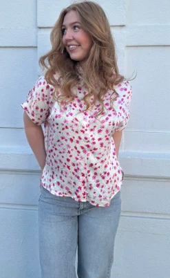 Nümph Skjorte - Twinkle - Ecru