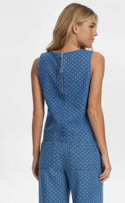 Nümph Top - Haddie - Medium Blue Denim