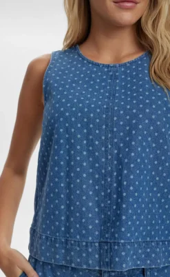 Nümph Top - Haddie - Medium Blue Denim