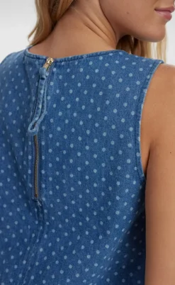 Nümph Top - Haddie - Medium Blue Denim