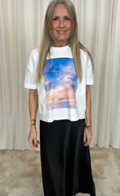 Nümph T-shirt - Cloudya - Bright White