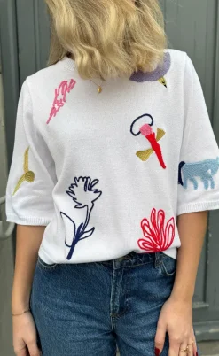 Nümph T-shirt - Deborah - Bright White