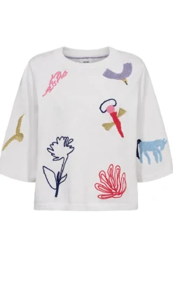 Nümph T-shirt - Deborah - Bright White