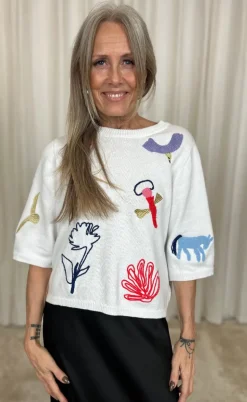 Nümph T-shirt - Deborah - Bright White