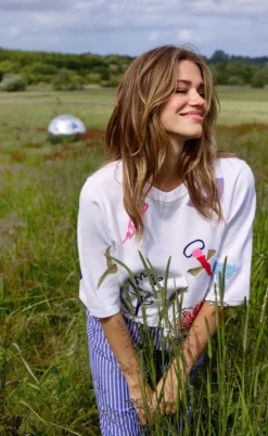 Nümph T-shirt - Deborah - Bright White