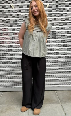 Noella Bluse - Kama - Sage Green