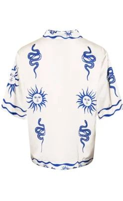 Noella Bluse - Kealy - Chana Blue Print