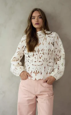 Noella Bluse - Kimika - Ivory