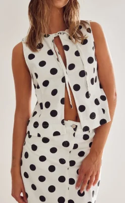 Noella Bluse - Leni - Carmella White Print