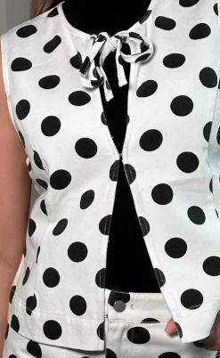 Noella Bluse - Leni - Carmella White Print