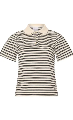 Noella Bluse - Leyna - Sugar Grey Stripe