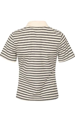 Noella Bluse - Leyna - Sugar Grey Stripe