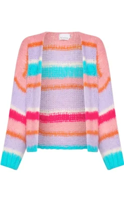 Noella Cardigan - Ella - Rose/Blue/Lilac Mix